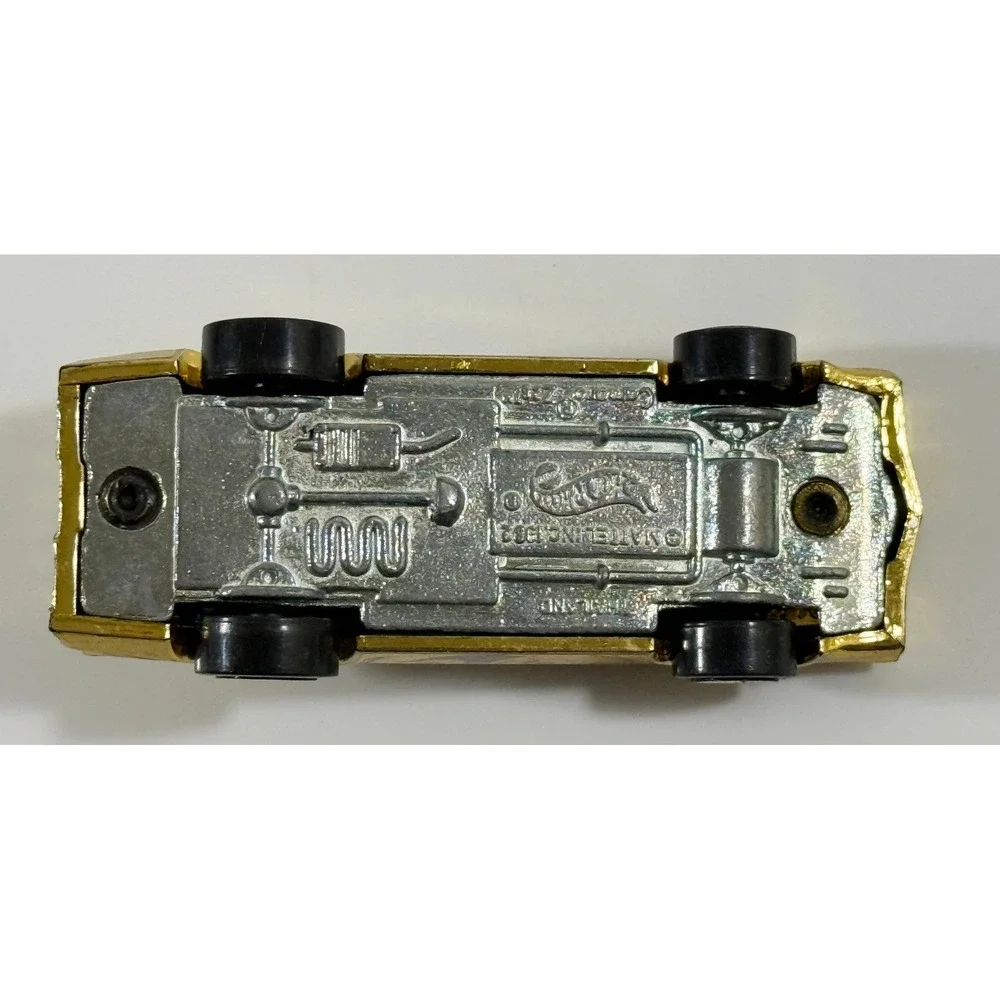 Hot Wheels Dragon Fire Z-28 Camaro Kids 1:64 Gold Chrome Diecast Toy Car 1982